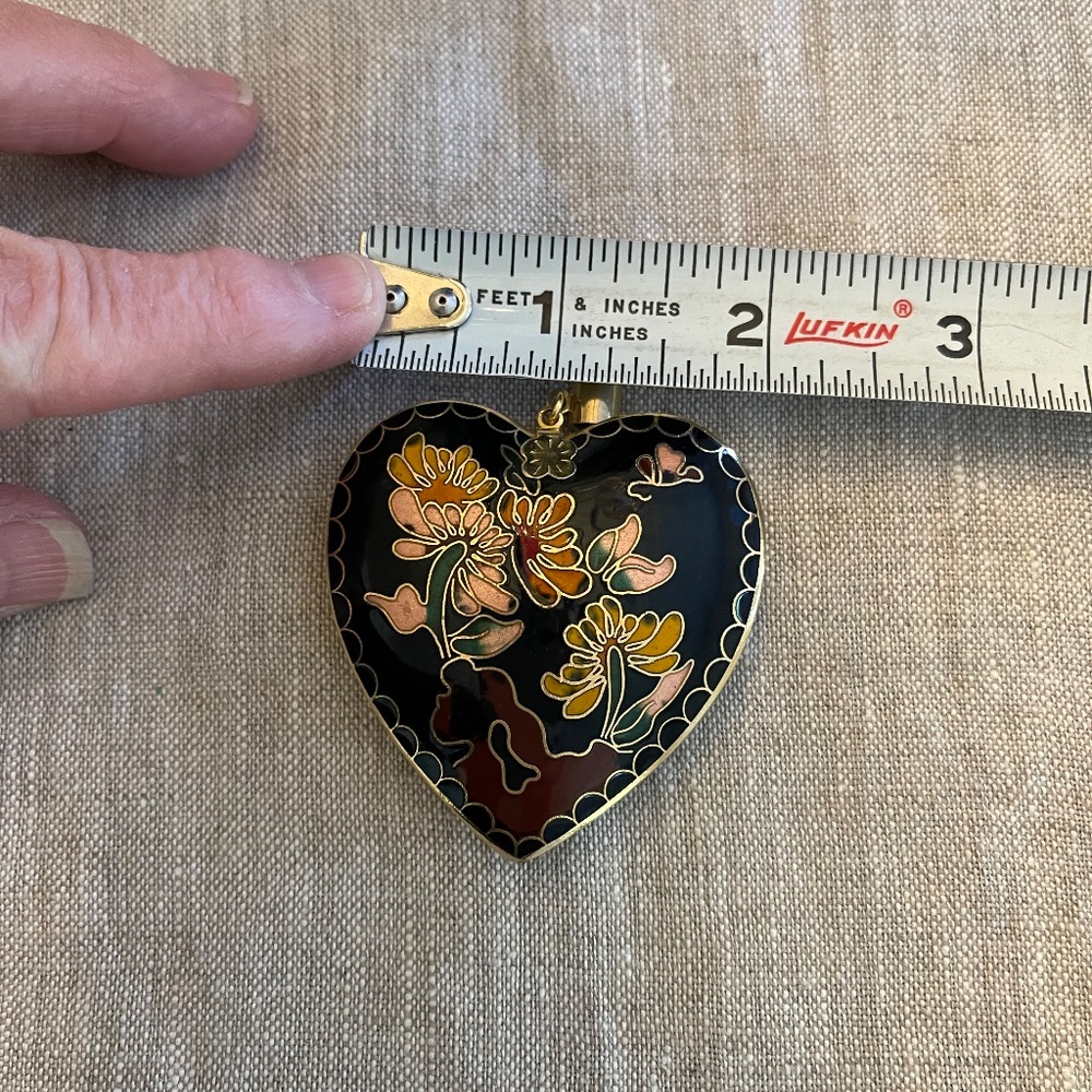 Cloisonne Pendant (chain not included) - Picture 6 of 6